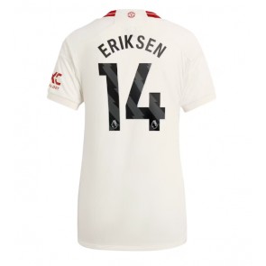 Manchester United Christian Eriksen #14 Tredje Tröja Kvinnor 2023-24 Kortärmad